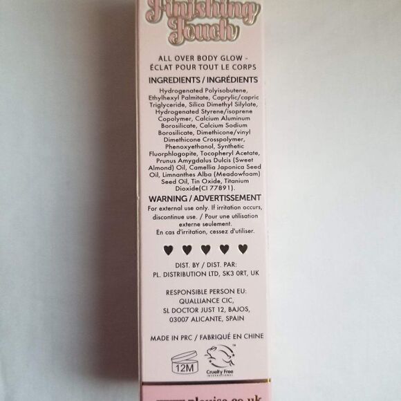 P.Louise The Finishing Touch All Over Body Glow - Butterfly Heart - Picture 2 of 9